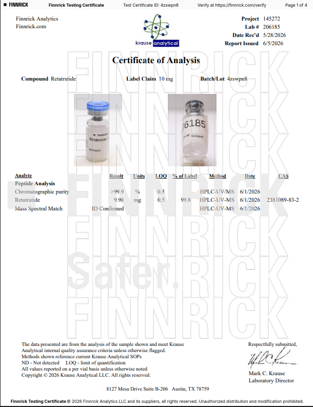 Quality verification report 04
